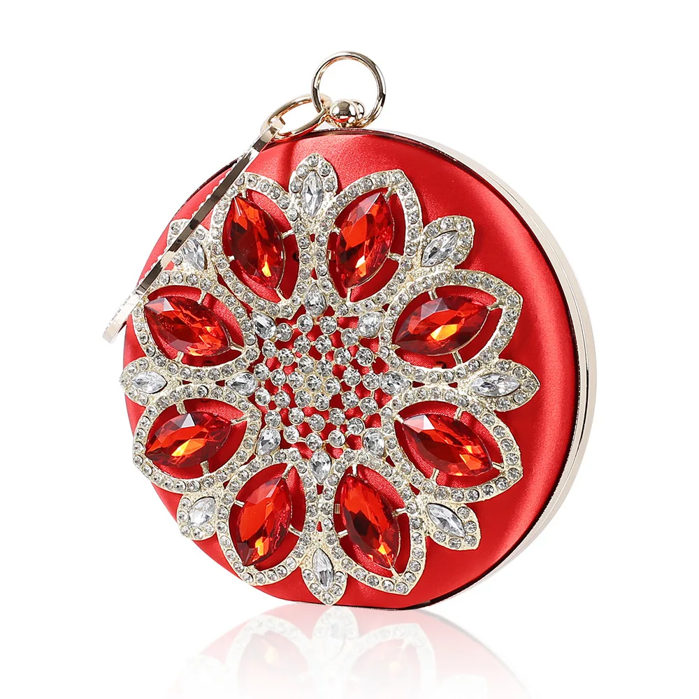 Party Banquet Clutch Designer Evening Bag Women Fashion Bright Diamonds Crystal Wedding Handbags and Purse Unique Waist Packs