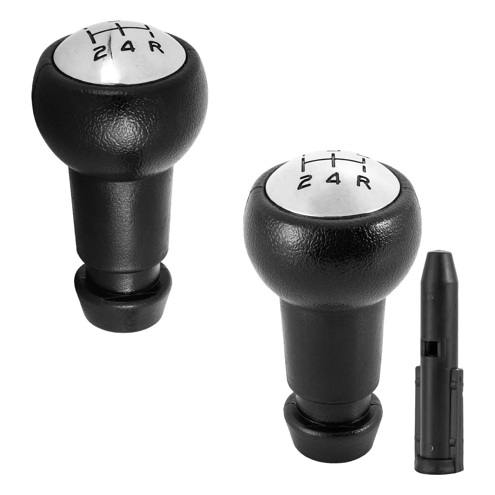 

2-6pack Car 5 Speed Gear Knob for Peugeot 2008 3008 206 306 without