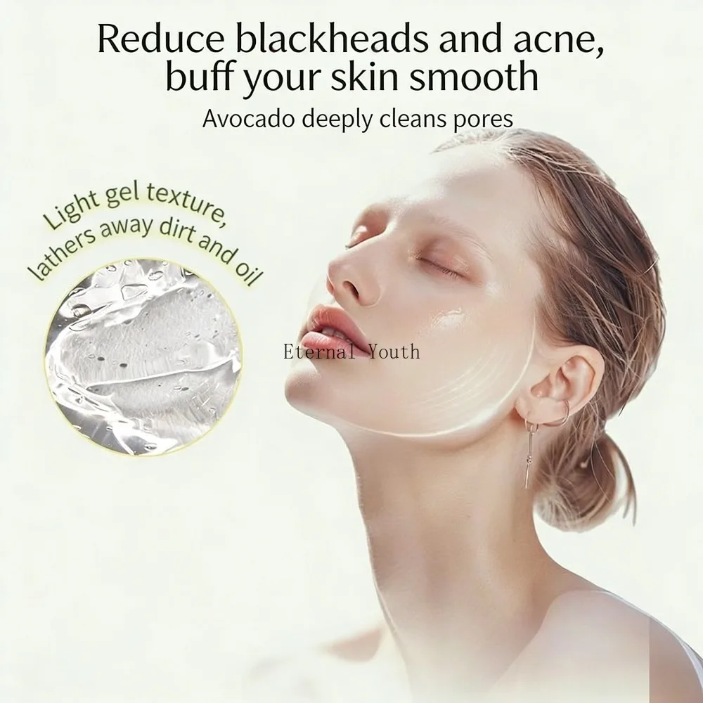Gentle Exfoliating Scrub Gel 100g, Deep Pore Cleansing, Soften & Smooth Skin for Face & Body 1000g