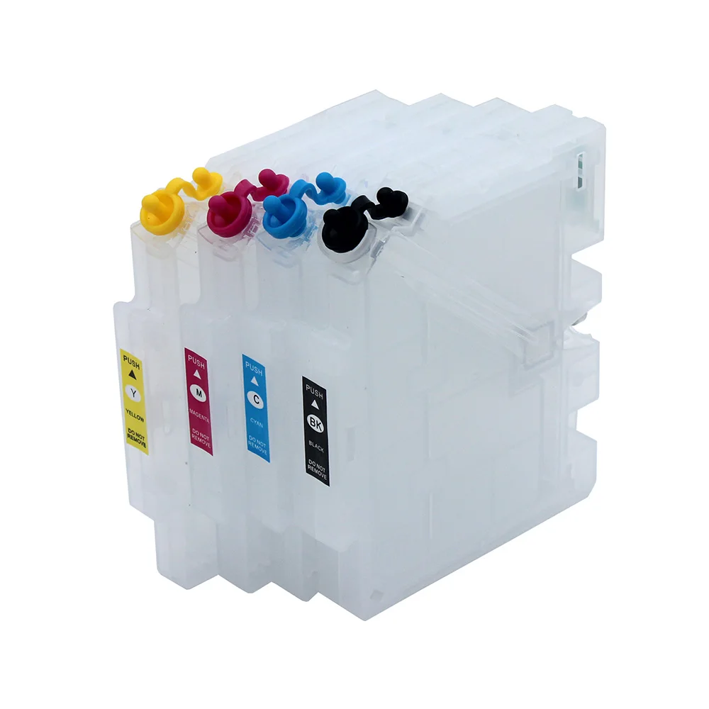 4Color Refillable Ink Cartridge Use For Ricoh SAWGRASS SG400 SG800 SG400NA/EU SG800NA/EU Printer