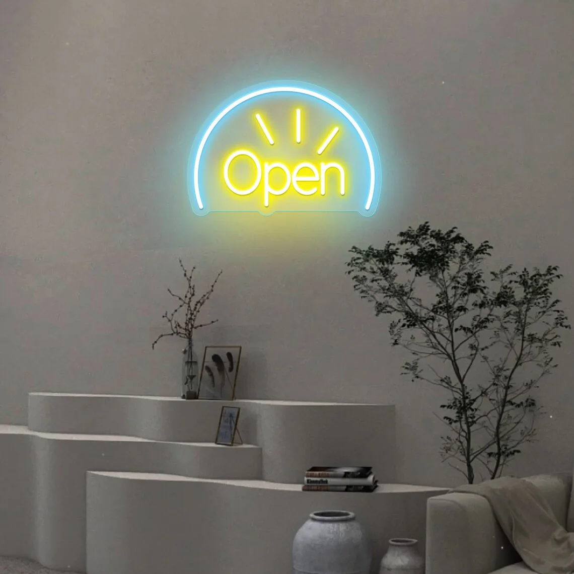 

Open Neon Sign Business Led Sign Wall Decor Shop Bar Store Open Sign