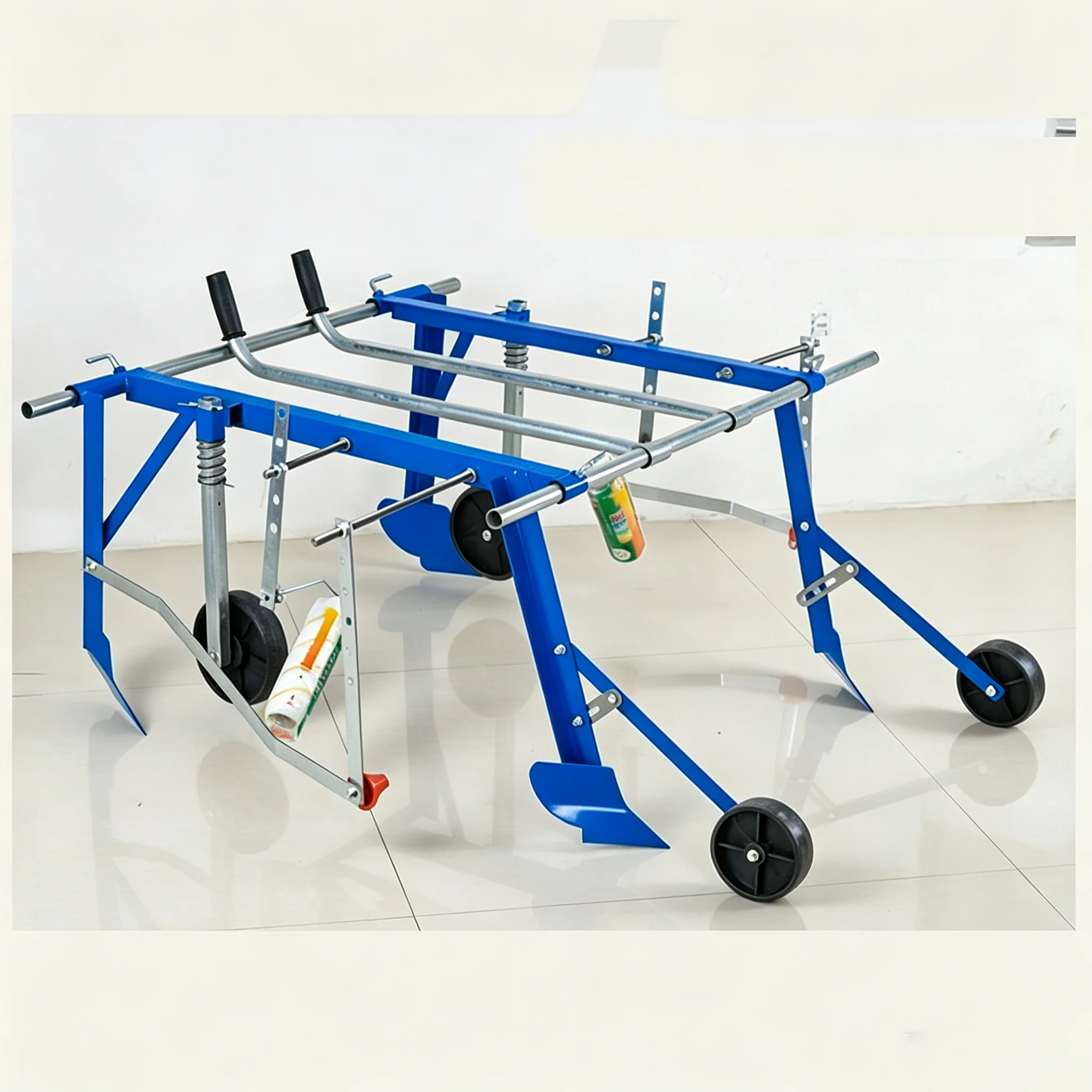 Manual Farm Mulching Machine, Multifunctional Hand-Pull Film Laying Equipment 0.3-2m Width