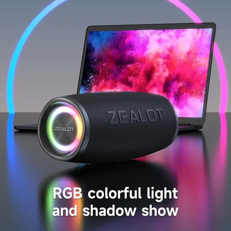ZEALOT-S56 Bluetooth Speaker 40W Output Power Bluetooth Speaker