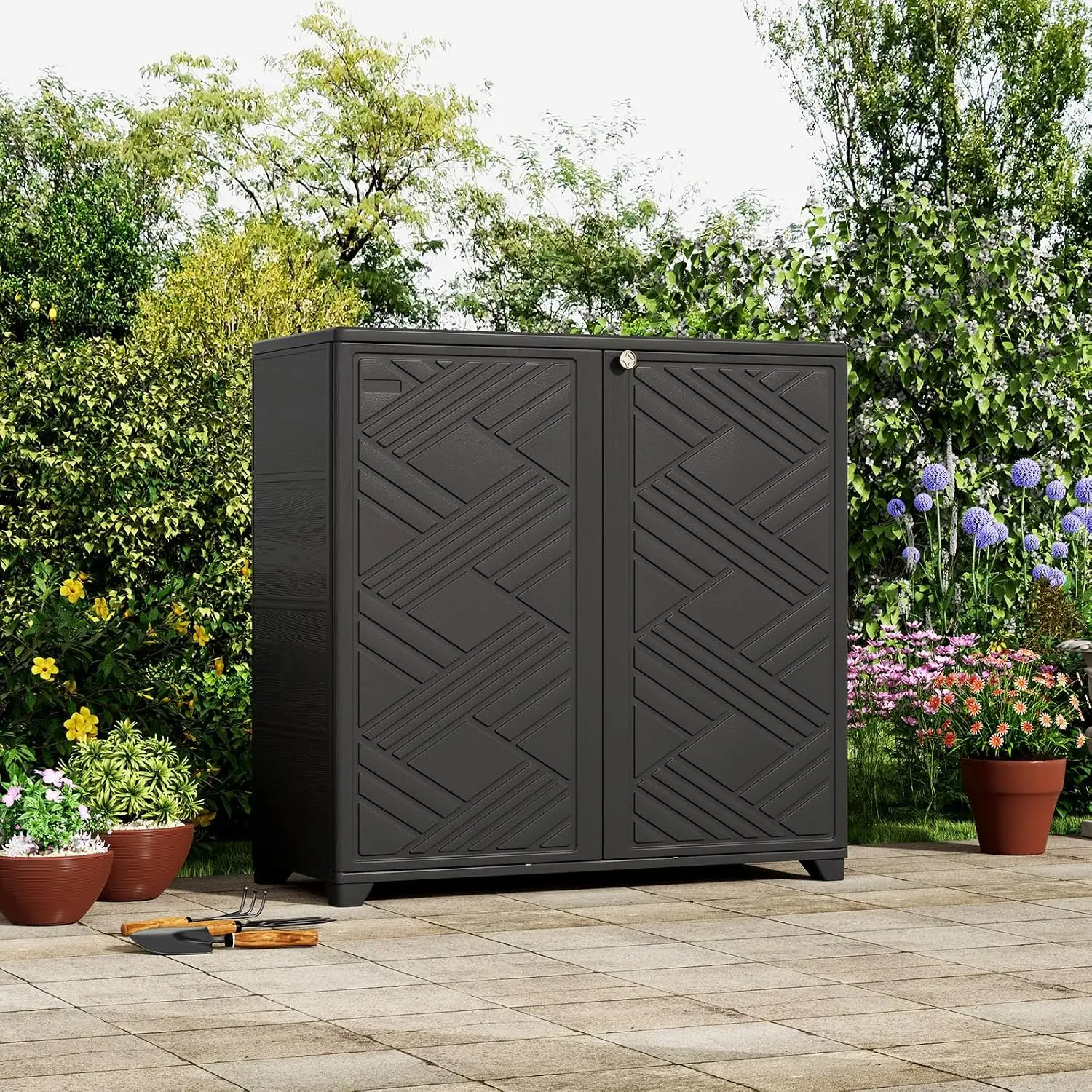 Armario de Almacenamiento Inte - Gardening Tools Organizer reseña y precio