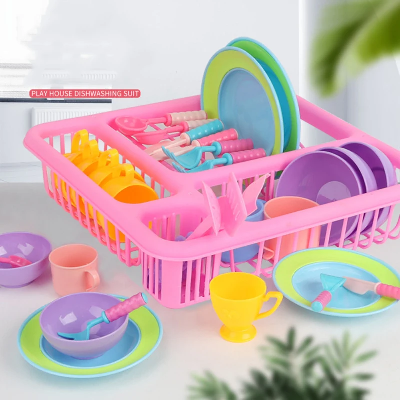 Kinder Simulation Baby Lernspiel zeug Spielset Geschirr Küchen utensilien und Küche Bratpfanne Kindergarten Lehrmittel