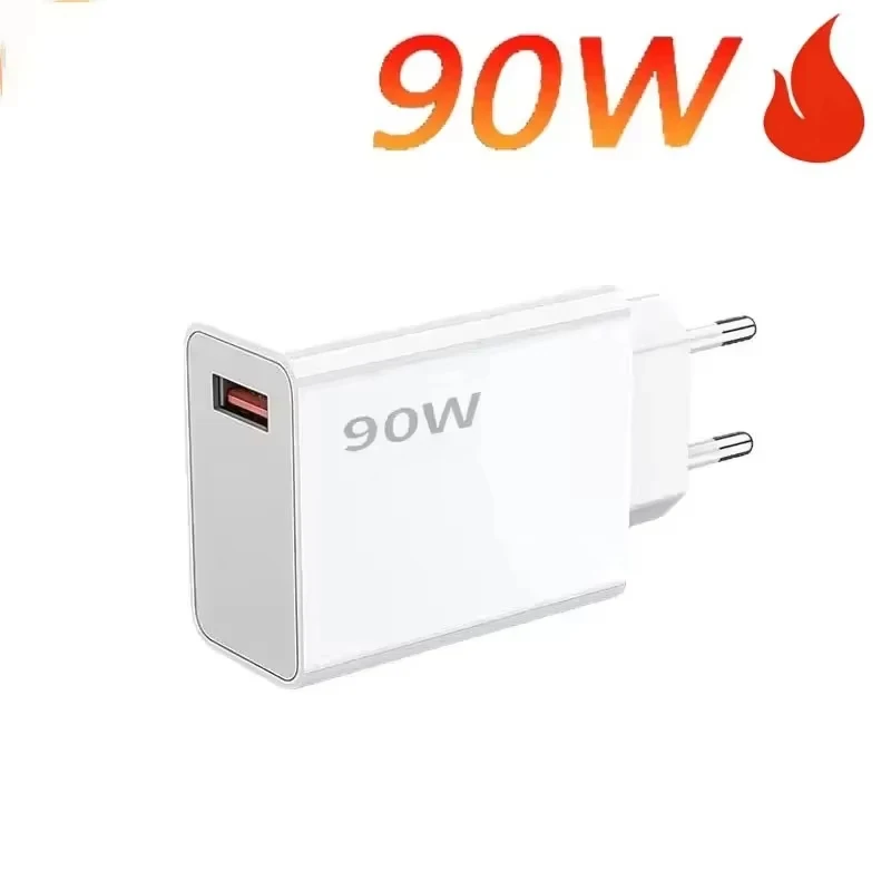 شاحن فائق السرعة 90 واط، USB 3.0 Type-C، محول شحن EU، مناسب لأجهزة Xiaomi 16 و15 و14 Ultra وRedmi وVIVO وSamsung وiPhone - 5