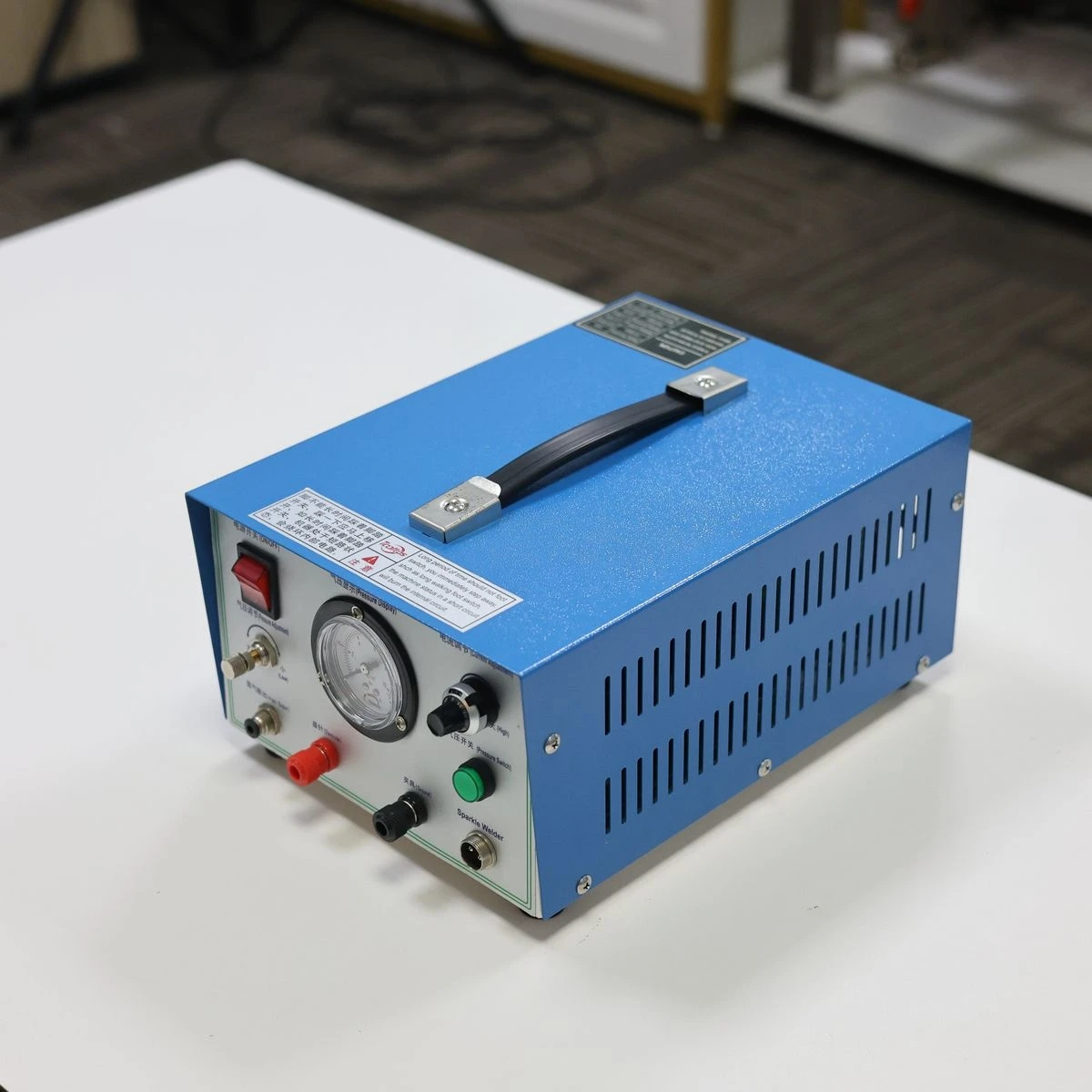

50A Jewelry Spot Welder Machine Pulse Sparkle Argon Portable Spot Welder for Gold Silver Platinum Stainless Steel