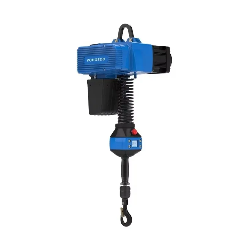 0.75Kw 2.8m Chain Electric Hoist HH-H3 Series Station Intelligent Hoist Metal New For Manufacturing Plant & Hotels