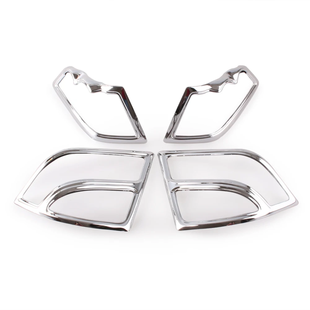 Chrome ABS Motorcycle Fairing Saddlebag Light Accents Trim Decoration for Honda Goldwing GL1800 2006 2007 2008 2009 2010 2011