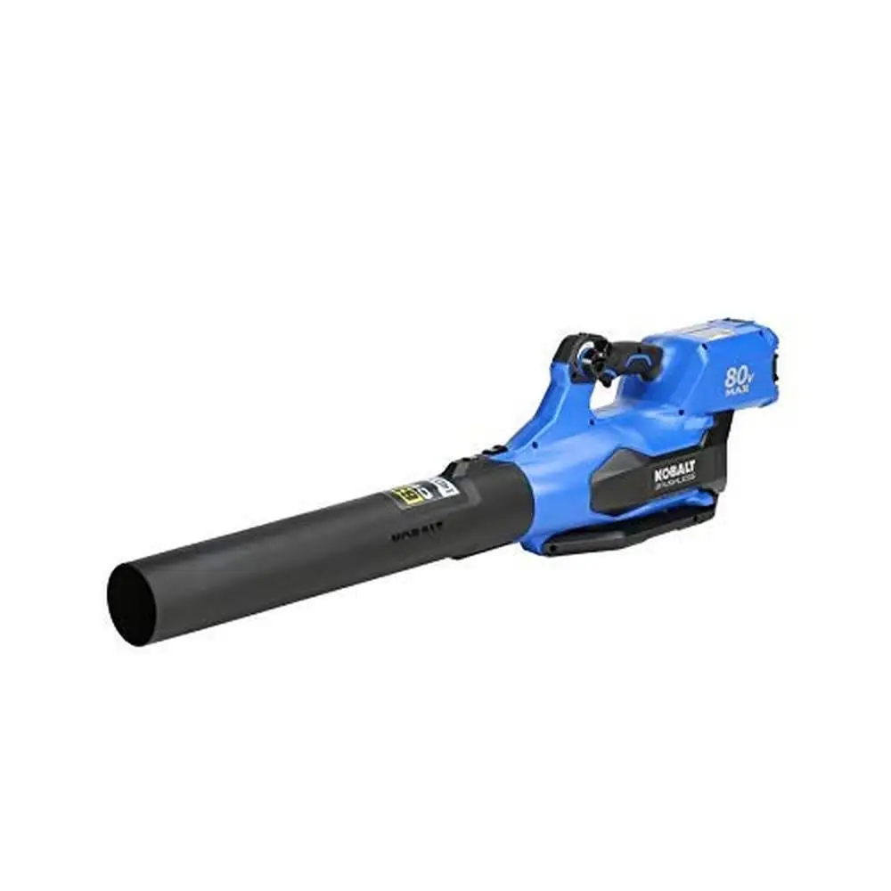 High Efficiency Cordless Leaf Blower 80V Brushless Motor Lightweight Handheld Turbo Speed Yard Tools