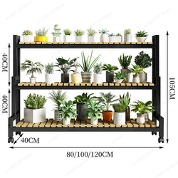 Floor-standing Plant Stand, Flower Stand, Flower Shelf, Planter Rack, Storage Organizer, Display  Garden, Balcony, 2, 3, 4Tier