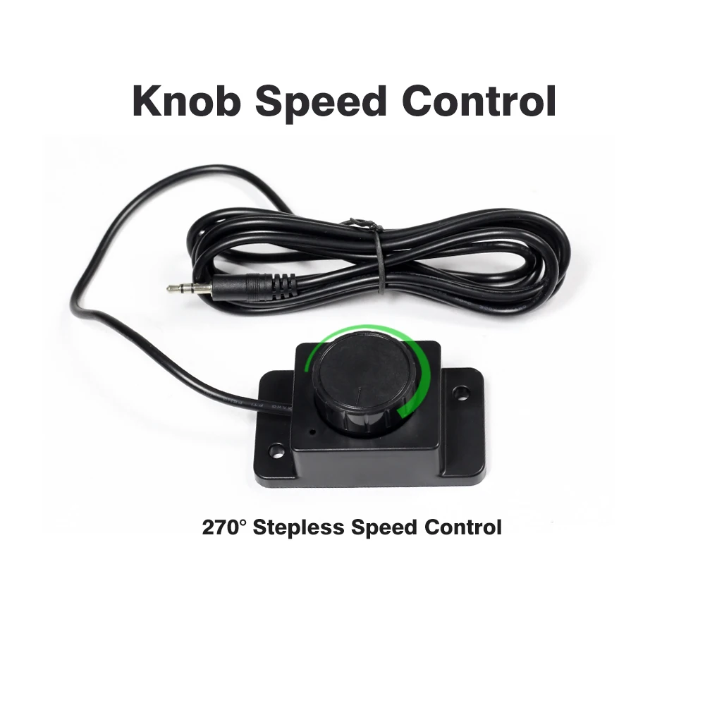 Plantenkas ventilator met clip-on bevestiging, 12W, kan worden aangesloten op een intelligente controller en snelheidsregelaar, tentkoelventilator.