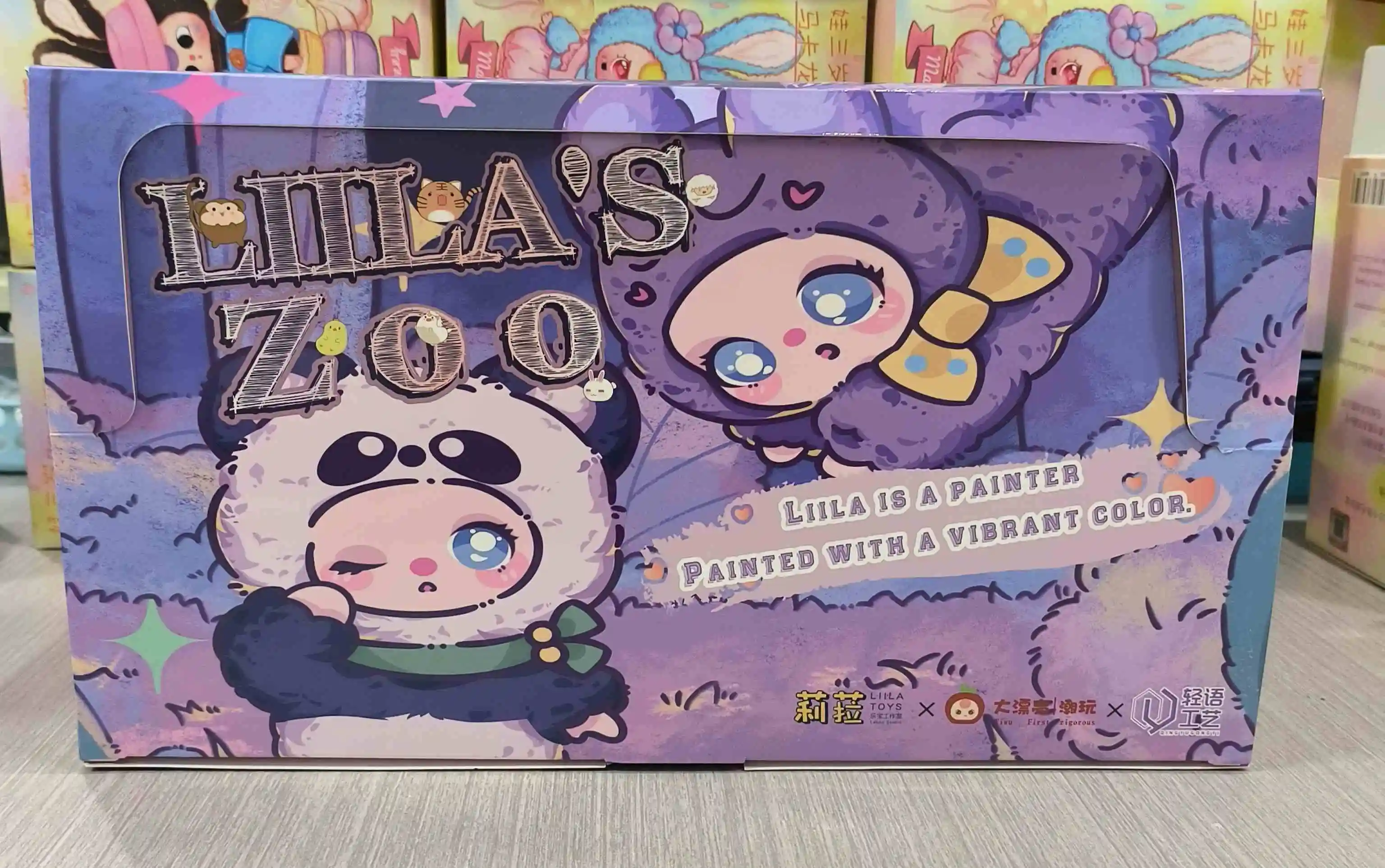 Nueva caja ciega Liila genuina, serie de 2 generaciones, figura de Anime, juego de marea, muñeca bonita, bolsa Kawaii, colgante, decoración, juguete, caja misteriosa, regalos