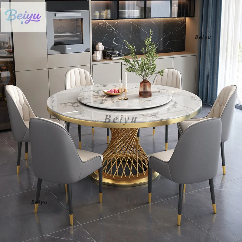 

Домашняя гостиная, отель, ресторан, маленькая квартира, шифер, 6 человек, 8 человек, обеденный стол, мраморный круглый стол с маленькой талией, обеденный вкладка