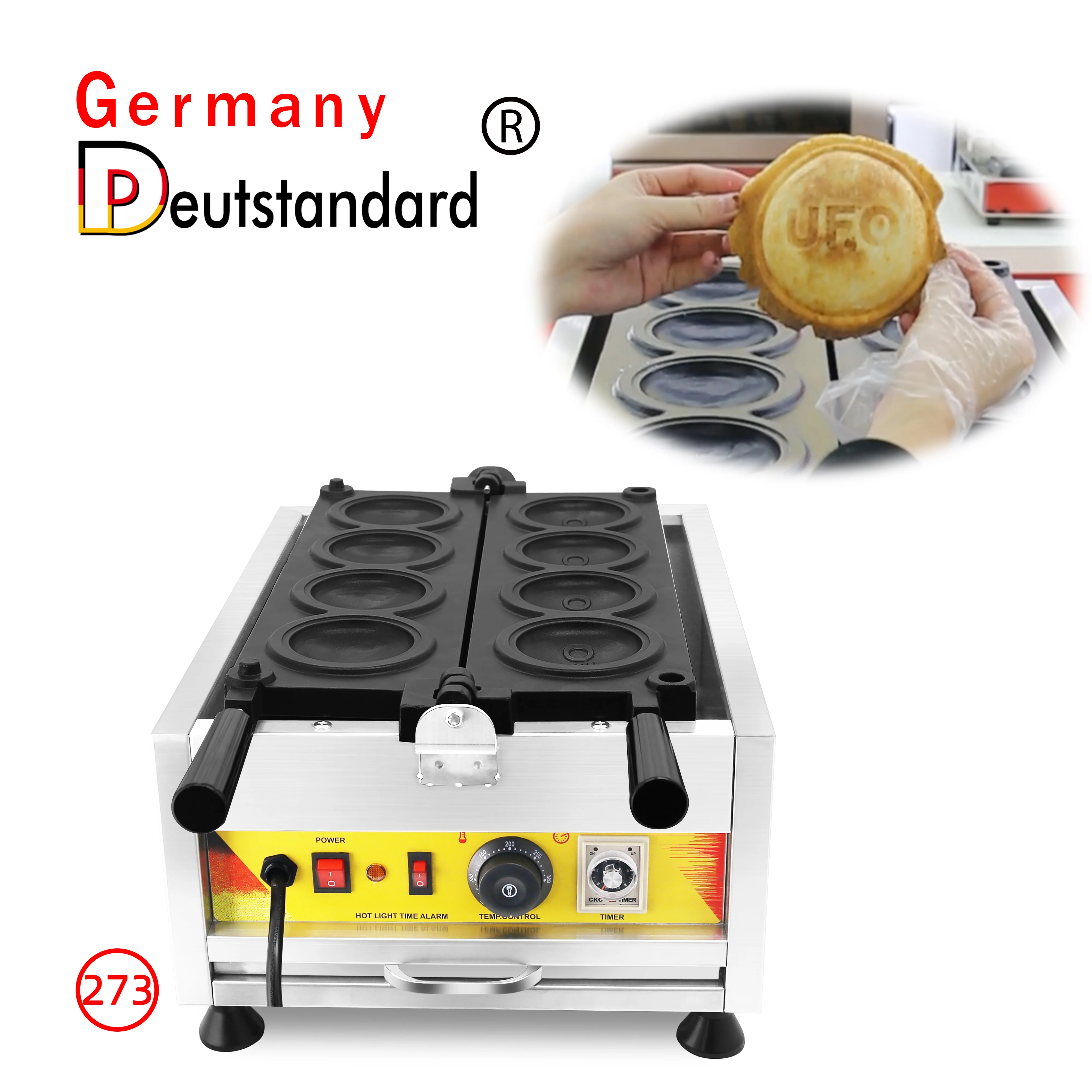

New Product Snack UFO Burguer Makers Pancake Machine with Factory Price