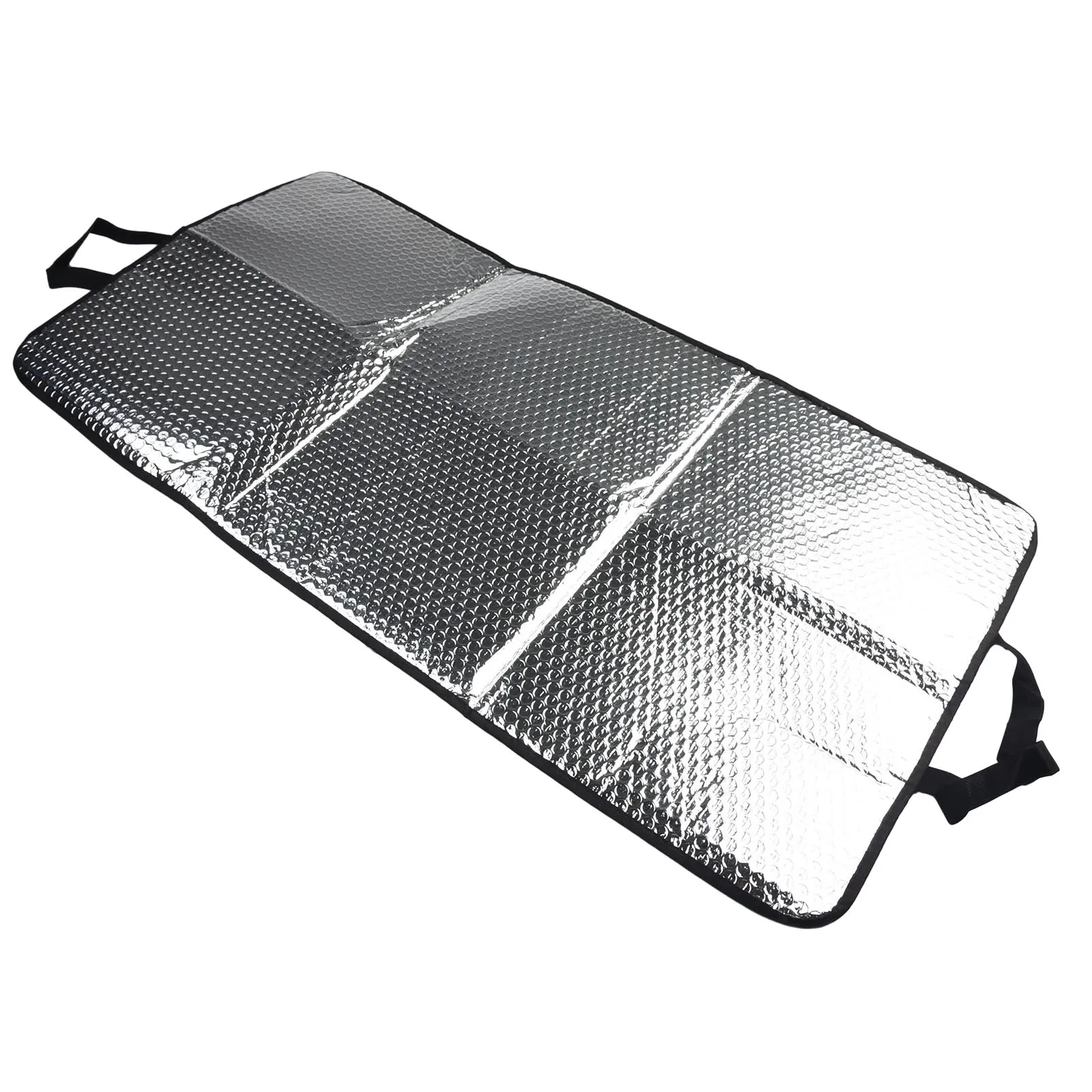 Sunscreen Cover for Outdoor For Air Conditioner Unit Featuring Heat Insulation Aluminum Foil Fabric and Secure Elastic Band