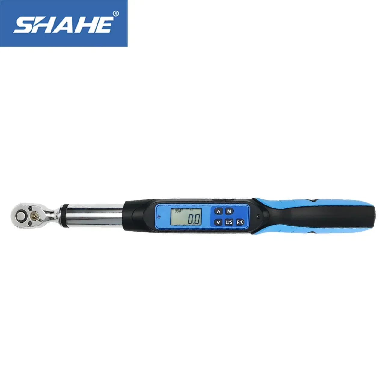 

SHAHE 1/4''3/8'' Angle Electronic Torque Wrench with Preset Value, Data Storage, Buzzer, LED Flash ,Data output for Motorcycle