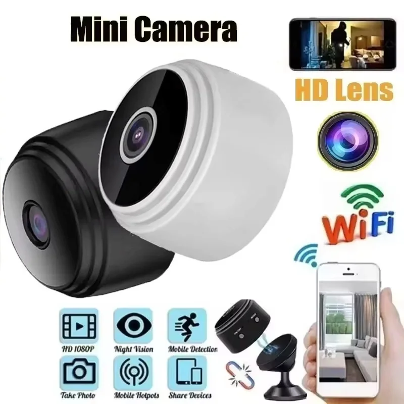 Mini Camera 1080P Clear Security Protection Lightweight Portable Premium Cams Motion Detection Wireless WiFi Surveillance Camera