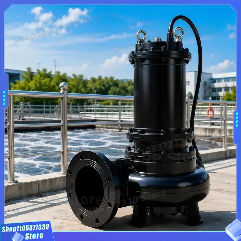 380v Large Flow Submersible Sewage Pump For Agricultural Irrigation High Lift Water Drainage Agricultural Irrigation High