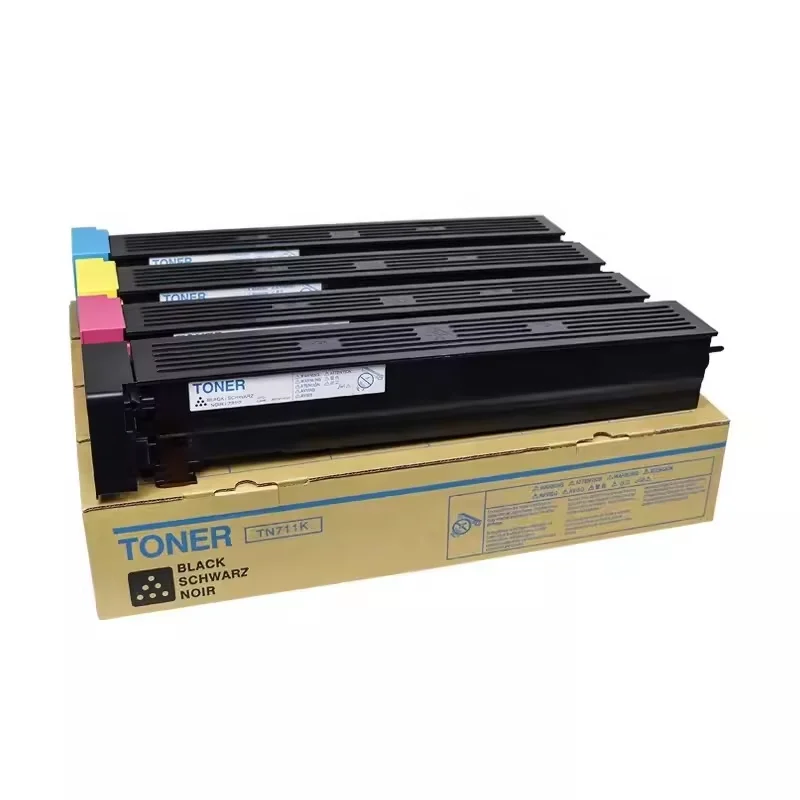 High Quality TN711 Toner Cartridge Color Toner for  Minolta Bizhub C654 C654e C754 C754e
