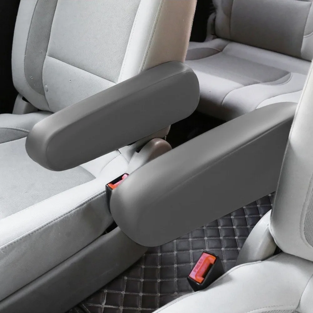 PU Leather Car Handrest Protector Full Cover Dirt Resistant Car Handrest Cover Elastic Waterproof Car Gloves Universal Fit