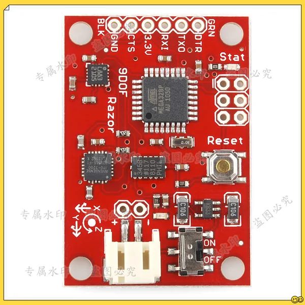 9-Axis IMU AHRS ITG3200/ITG3205 ADXL345 HMC5883L Inertial Navigation, Module