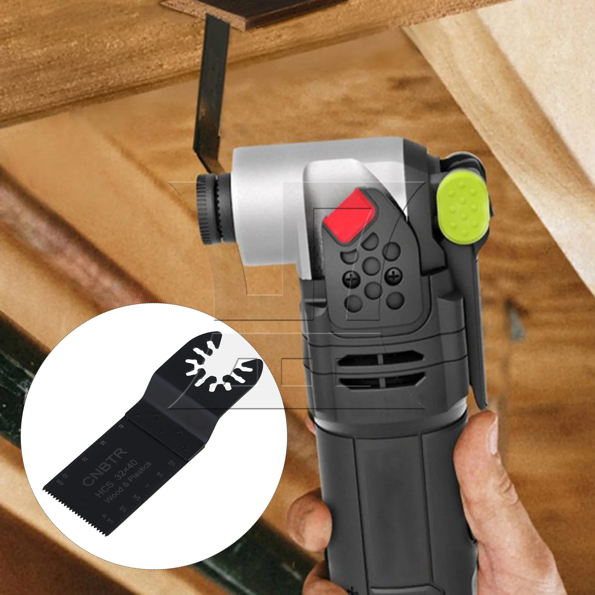 

3.2x4cm High Carbon Steel Quick Fit Oscillating Blades