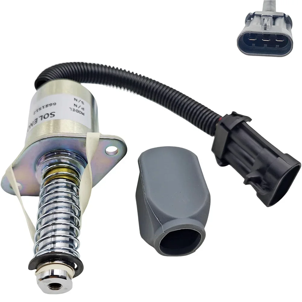 1pc 6681512 Traction Lock Solenoid Tow Lock Solenoid Valve For Bobcat Skid-Steer Loader 853 853 863 873 883 Power Tool Parts