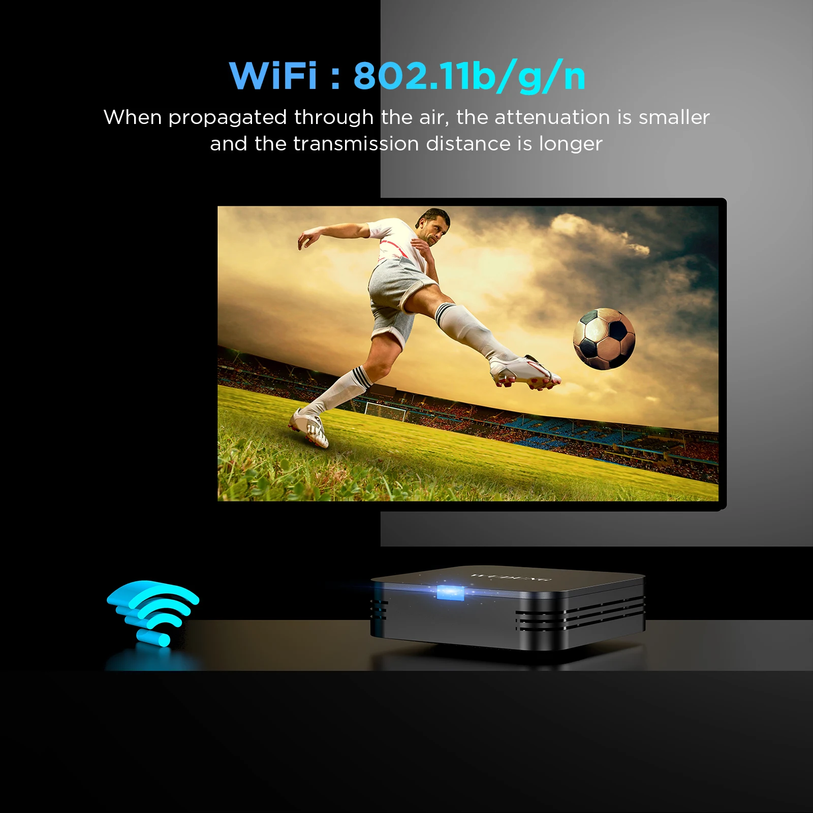 WUDUNG TX1 Mini Android 10 فك التشفير مشغل الوسائط Allwinner H313 2.4G Wifi 4K HD 2GB 16GB صندوق التلفزيون الذكي TV Stick رائجة البيع