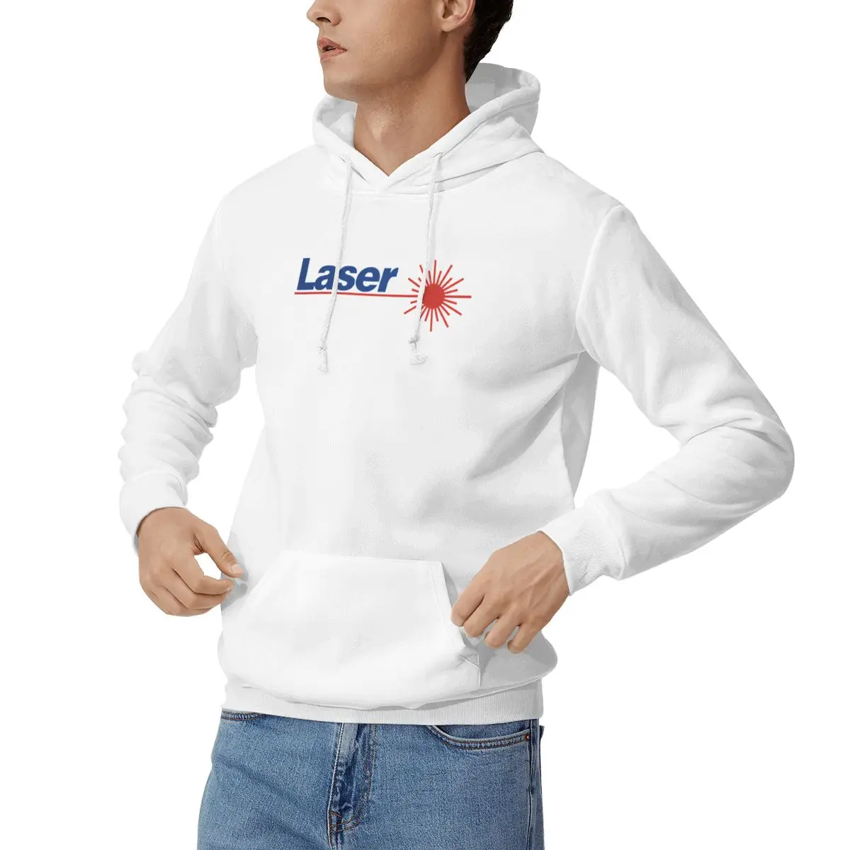 Laser SailBoat Logo Hoodies Men's Women Casual Pullover Sweatshirts Hip Hop Long Sleeve Streetwear Autumn Winter