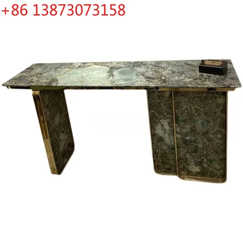 

Платформа для прихожей FG10 в итальянском стиле, легкая роскошь, простая конструкция, для гостиной виллы, платформа для обзора с конца коридора.