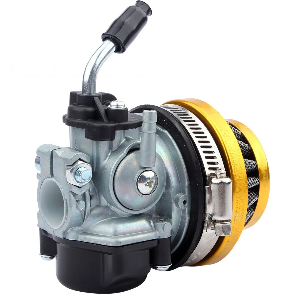 

Motorcycle Carburetor Air Filter kit for Most 49cc 50cc 80cc 2 stroke Chinese Engines Moped Scooter ATV Quad Buggy Pit Bike Gold
