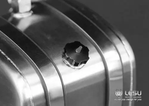 Lesu 1 Pc Metalen Hydraulische Tank B 36 Mm Voor 1/14 Rc Tamiyaya Dumper Tractor Truck Model TH04740