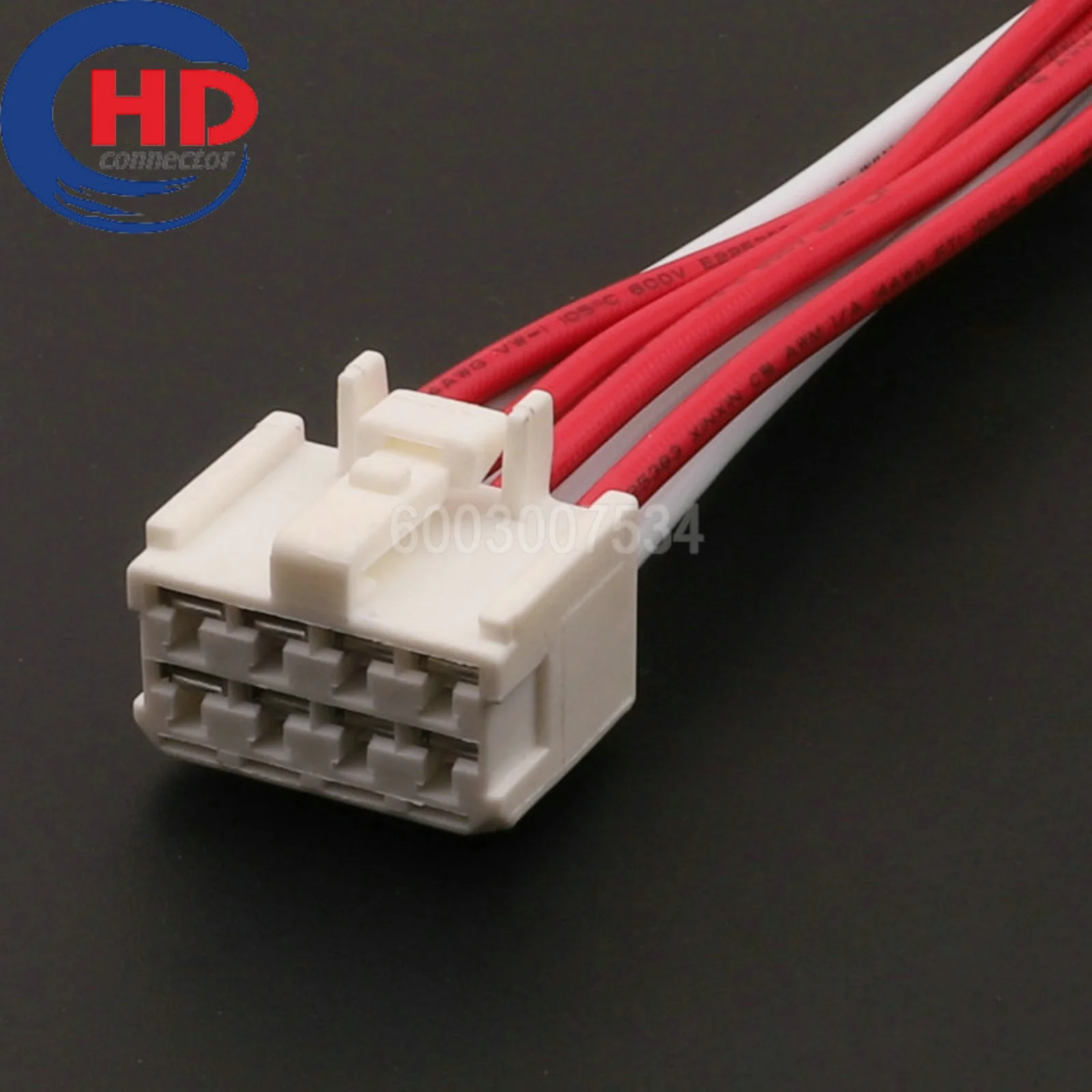 8 Pin Connector Unsealed 4.8mm Series Female Connector Cable Plug Motorcycle Electrical Harnesses Wiring Harness 90980-11852