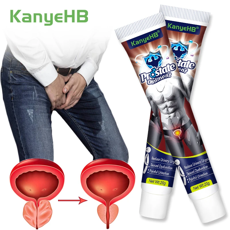 

2Pcs Prostatitis Treatment Ointment Urethritis Frequent Urination Urgency Chinese Herbal Recovery Cream Kidney Care Cream A959