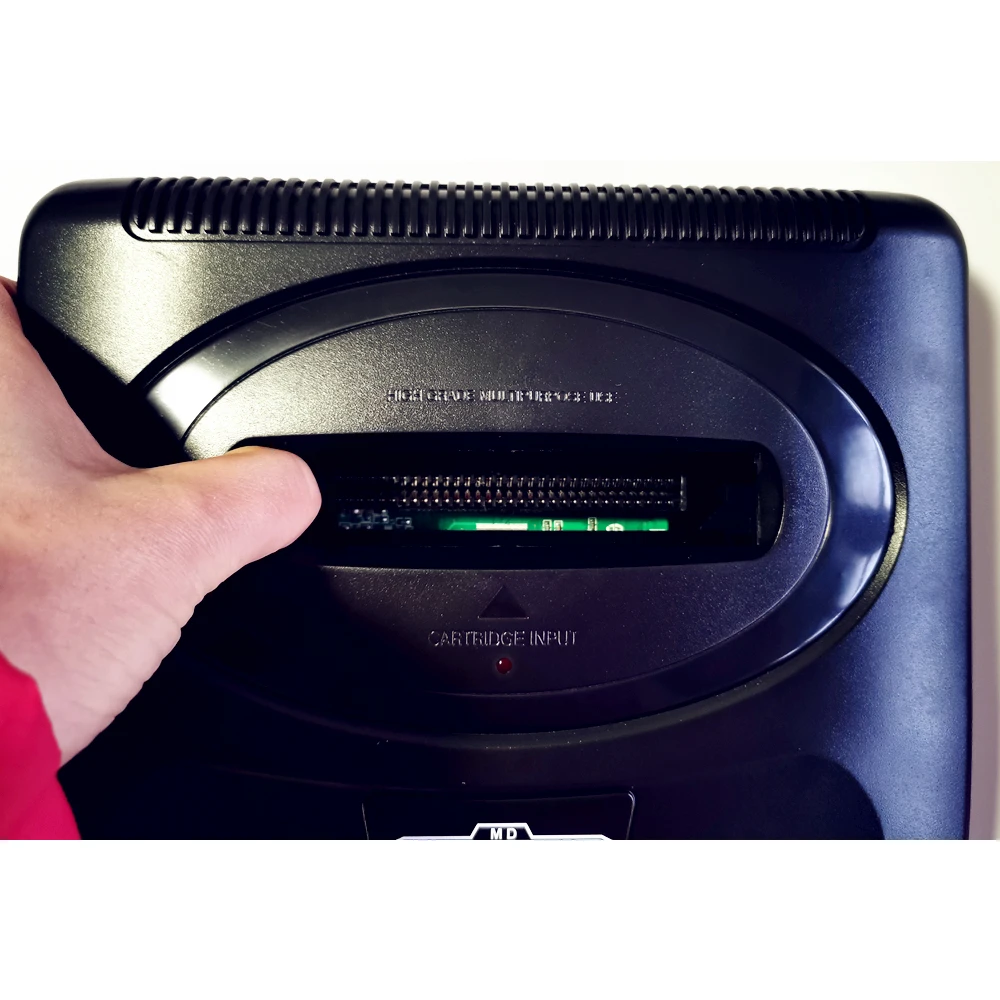 وحدة تحكم ألعاب 16 بت HD Ultra2 لمحرك Genesis/Mega Drive، خرطوشة ألعاب NTSC/PAL، مع وحدة تحكم سلكية (ليست محاكي)