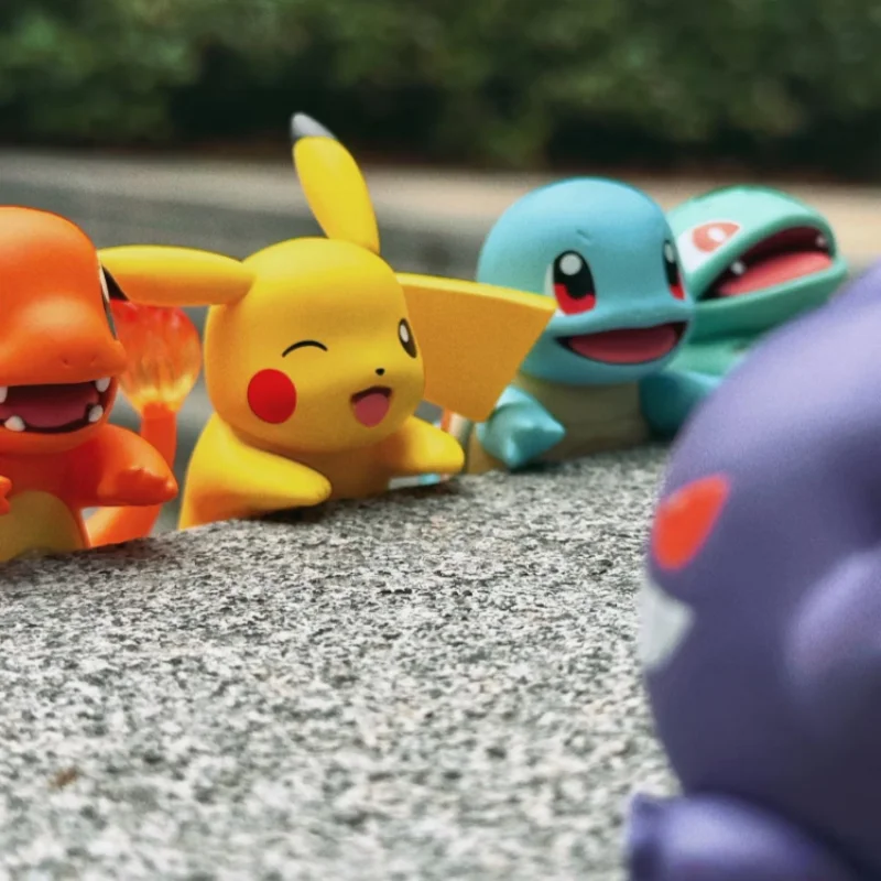 Nieuwe Echte Funism Pokemon Blind Box Speelgoed Lie Gevoelig Serie Auto Decoratie Kantoor Desktop Decoraties Collectible Beeldjes Model