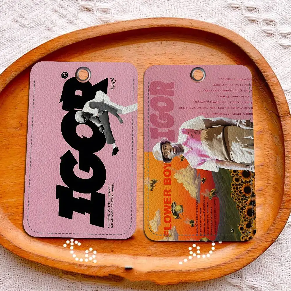 

C-CHROMAKOPIA Card Holders Student ID Card Protective Cover Cases Student Campus Access Cards Key Chain Anti-lost