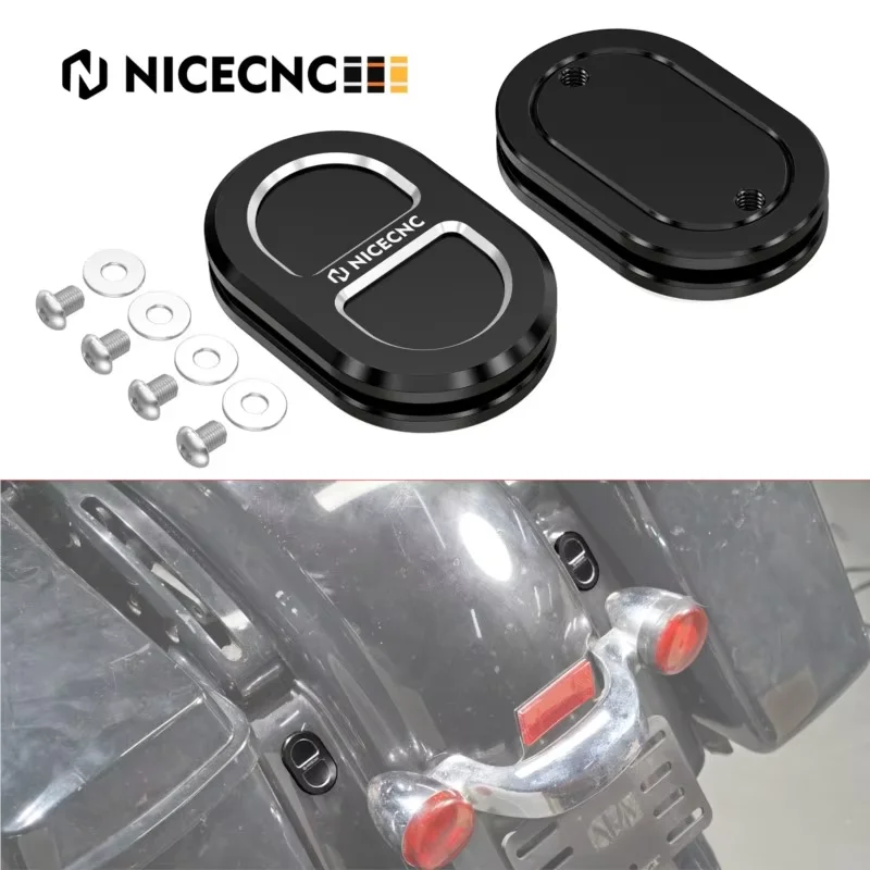 

Motorcycle Antenna Hole Covers for Harley Road King Special 2017-2023 Street Glide FLHX 07-23