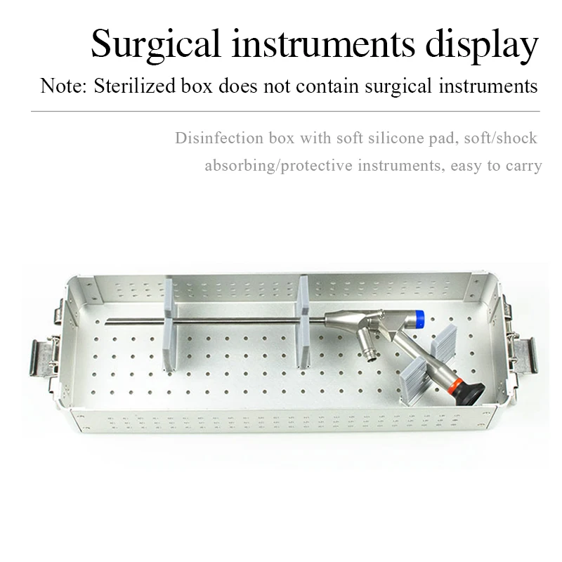 Instrument Box Disinfection Box Aluminum Alloy Intervertebral Foramen Endoscope Surgical Instrument Disinfection Box