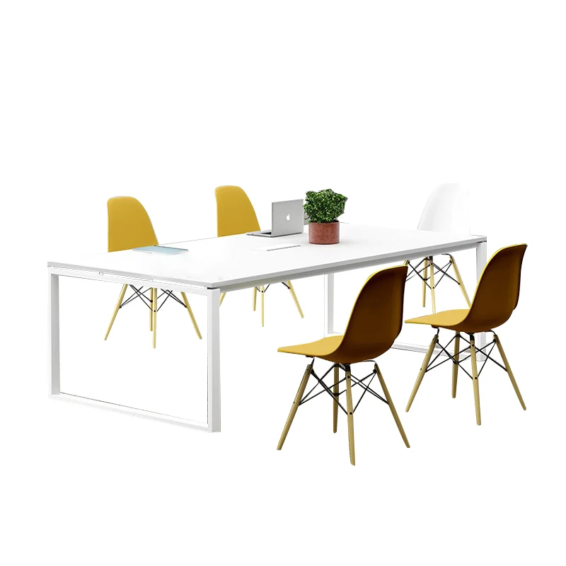 Commercial Office Furniture Wooden Modern Conference Room Desk Home Meeting Table White Conference Table