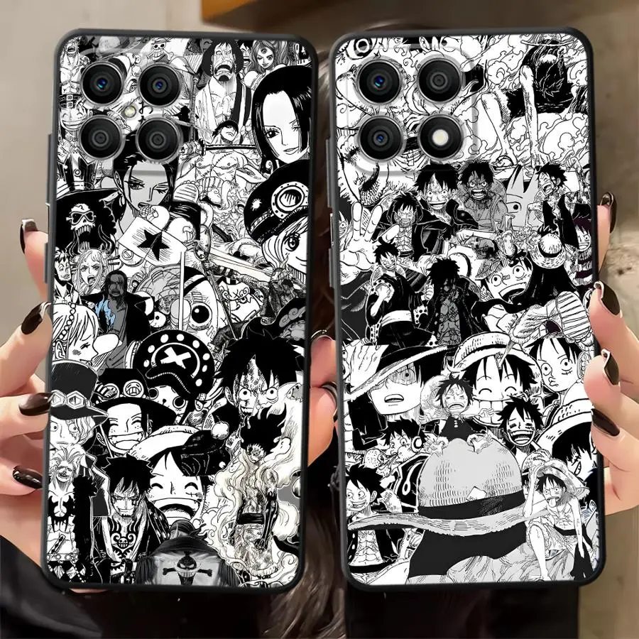 Phone Case for Huawei P20 P40 Lite P30 P20 Pro P Smart 2019 P20 Lite 2018 Soft Cover One Piece Luffy Nico Robin Chopper
