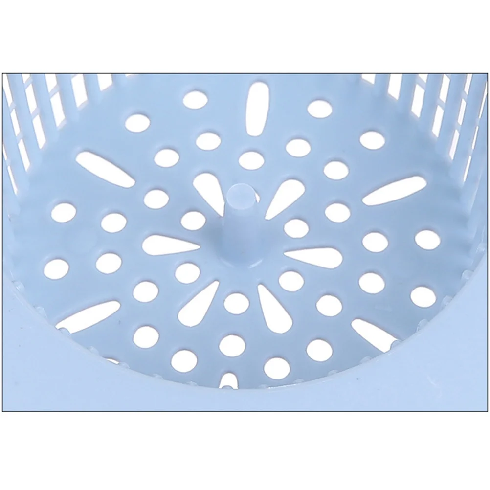 

Blue Kitchen Sink Filter Net Premium Hair Catcher Anti-Clogging Drain Strainer For Vegetable Offal Remover Kitchen