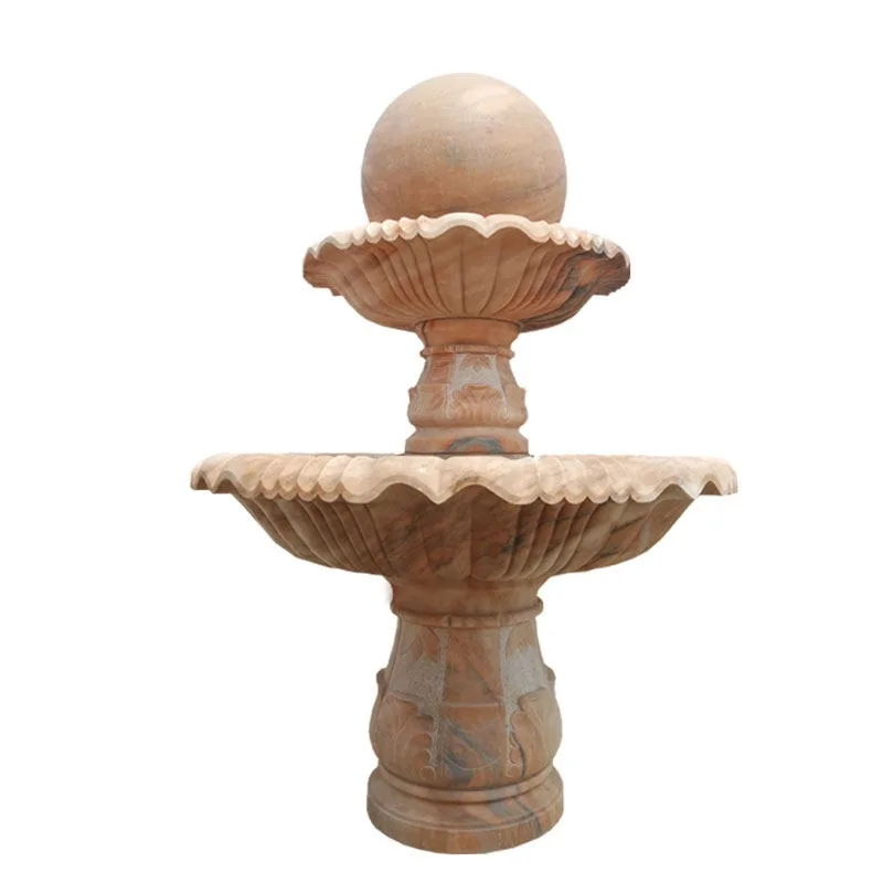 #q-Customized Water Fountain For Outdoor Garden Park Decor Granite Sphere Floating Rotating Designo*