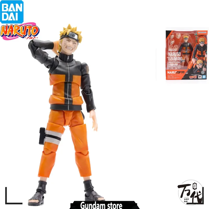 

BANDAI ORIGINAL BOX S.H.FIGUARTS NARUTOP99 EDITION NARUTO UZUMAKI ANIME FIGURE TOYS SHF PVC MODEL COLLCTION BIRTHDAY GIFT