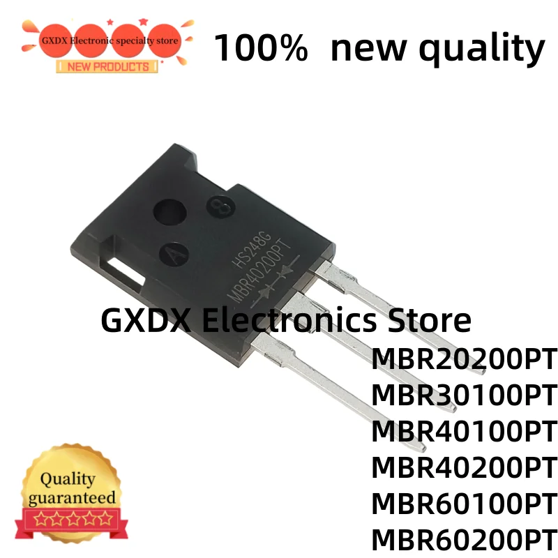 5-10 uds 100% new quality  MBR20200PT MBR30100PT MBR40100PT MBR40200PT MBR60100PT MBR60200PT 20200 TO-247