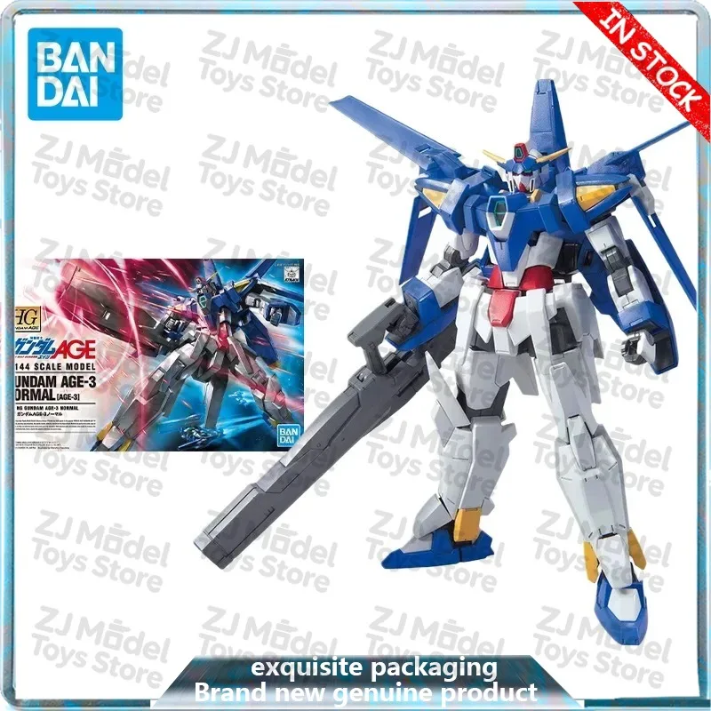 

Bandai Gundam AGE-3 NORMAL HG 1/144 Model Kit Anime Figure Action Toy Collectible Gift for Kids Fans Official Licensed