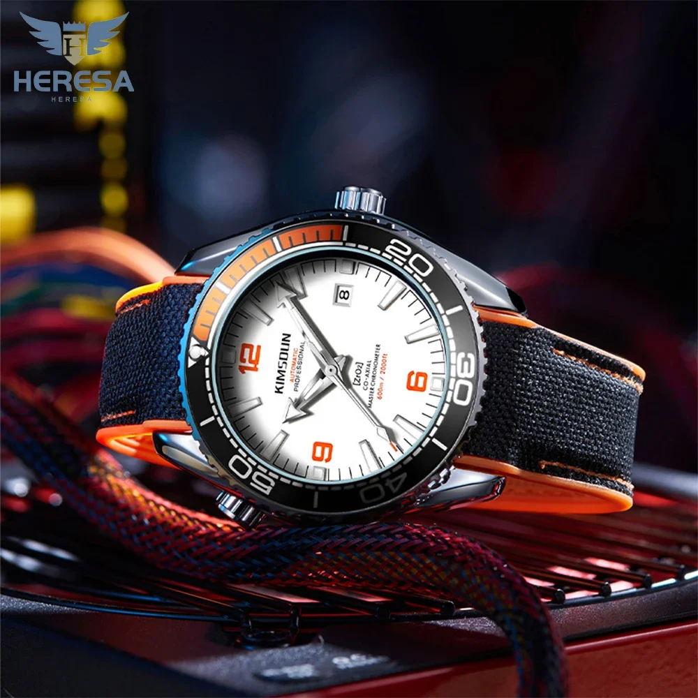 Heres Top Marke Herren uhren Mode Militär Tourbillon Voll stahl wasserdichte Armbanduhr männliche mechanische Uhr reloj hombre