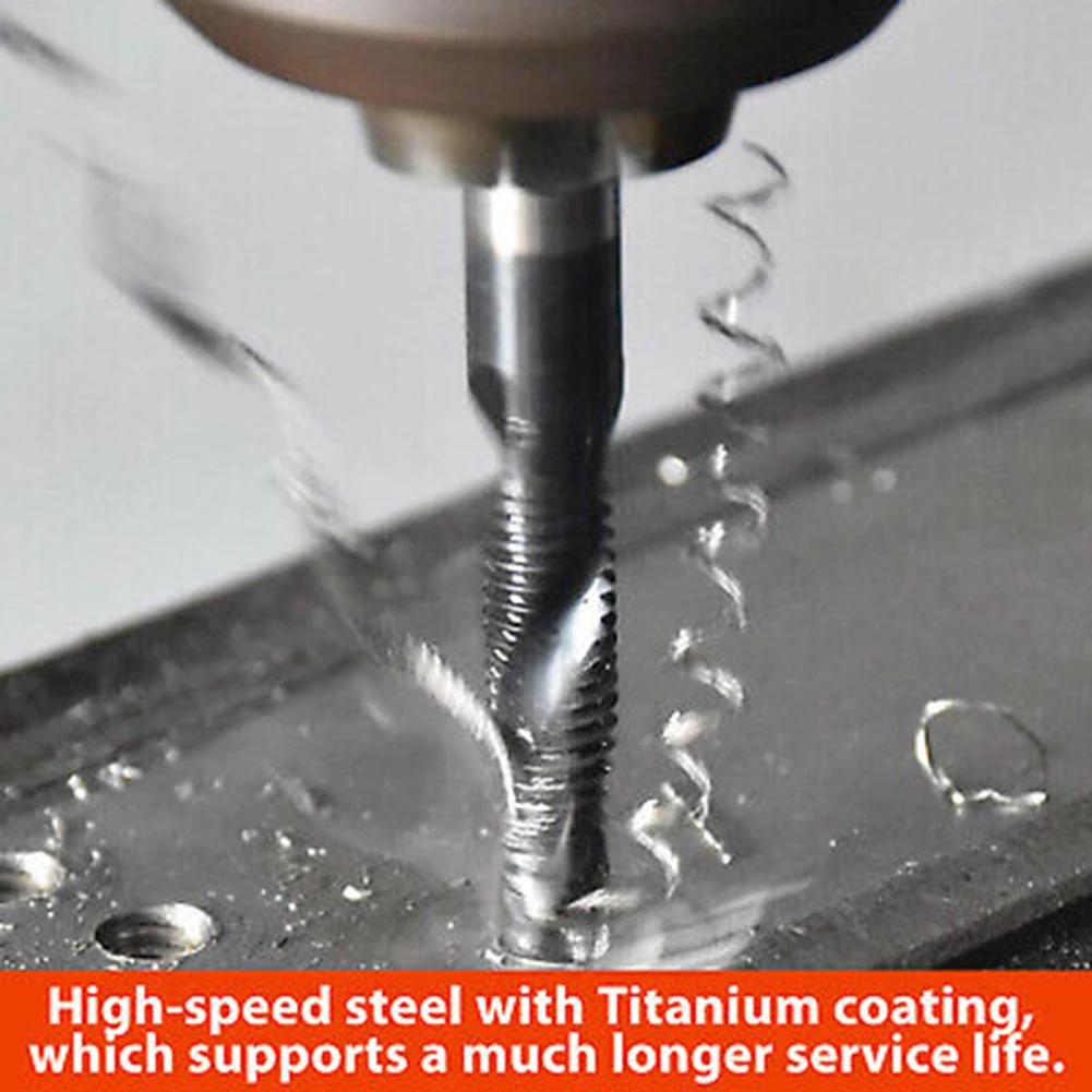 Compound Tap M To M Chip Clearing Compound Tap Drill Spiral Flutes HSS Hole Tapping Chamfering Metric Note Pcs