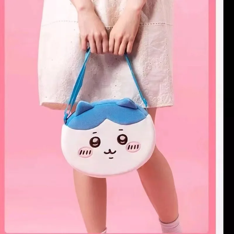 

2024 Anime Chiikawa Plush Crossbody Bag Cute Hachiware Usagi Bag Kawaii Girl Hand Bill Shoulder Bag Fashion 치이카와 Birthday Gifts